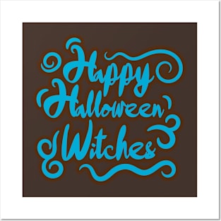 Happy Halloween Witches | Witchy woman Posters and Art
